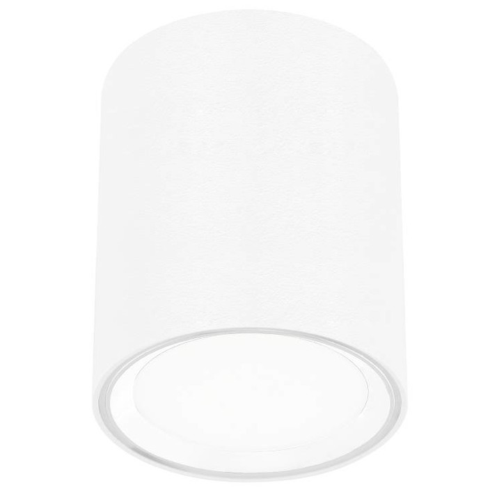 Valcové stropné svietidlo Fallon od Nordluxu s prepínačom intenzity svetla (biela, biely krúžok (rozbalené))