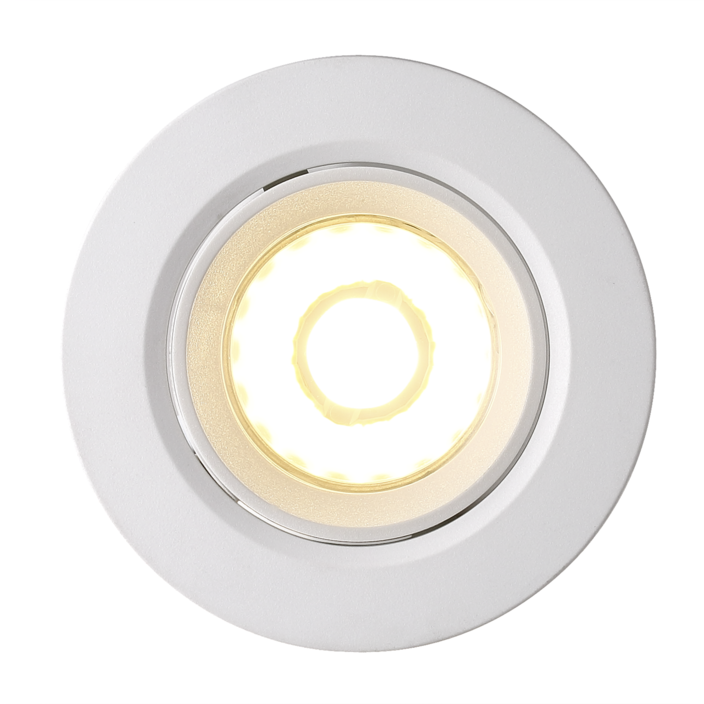Zabudované stmievateľné svietidlo Nordlux Roar. Úsporná LED žiarovka. Vhodné na použitie v interiéri aj exteriéri (biela)