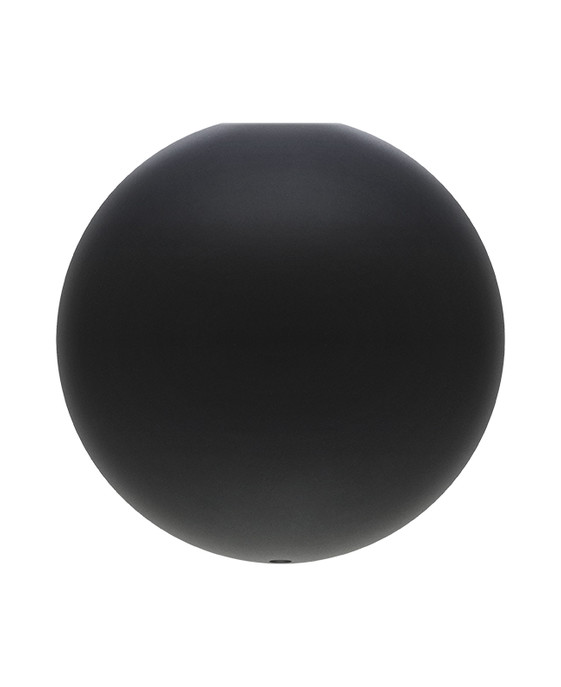 Originálny dvojitý záves UMAGE Cannonball v tvare delovej gule. Čierny alebo biely silikón