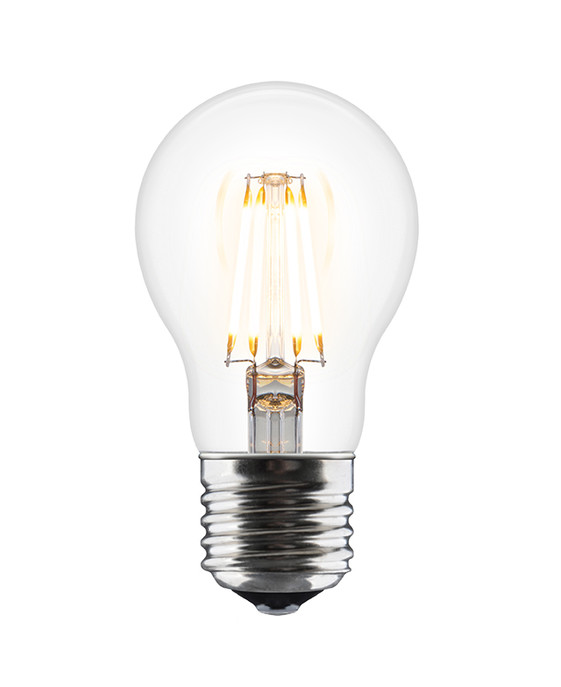 6W LED žiarovka UMAGE Idea s priemerom 6 cm, vhodná pre svietidlá so závitom E27 nielen značky UMAGE.