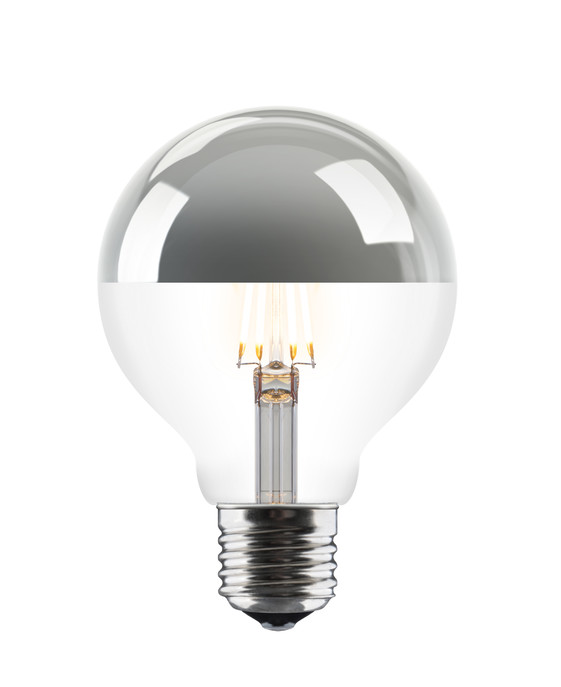6W LED žiarovka UMAGE Idea s priemerom 8 cm, vhodná pre svietidlá so závitom E27 nielen značky UMAGE
