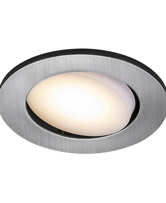 Svietidlá Nordlux Leonis majú integrovanú LED a biely plastový rám, čo prispieva k dlhej životnosti a nízkej spotrebe energie.