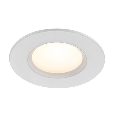 Bodové svetlo Tiaki od Nordluxu má integrovanú LED, umožňujúcu paralelné zapojenie. Môžete tlmiť jej svetlo vo dvoch krokoch bez použitia stmievača