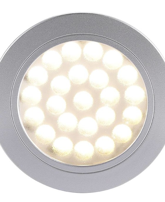 Set troch moderných bodových LED svietidiel Nordlux Cambio s možnosťou zabudovania priamo do izolácie